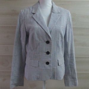 Lilly Pulitzer Striped Patchwork Blazer